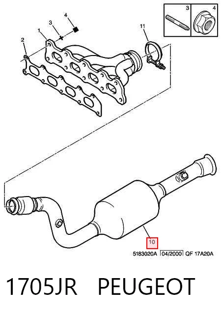 Comprar Catalizador Peugeot Expert 224 a bajo precio