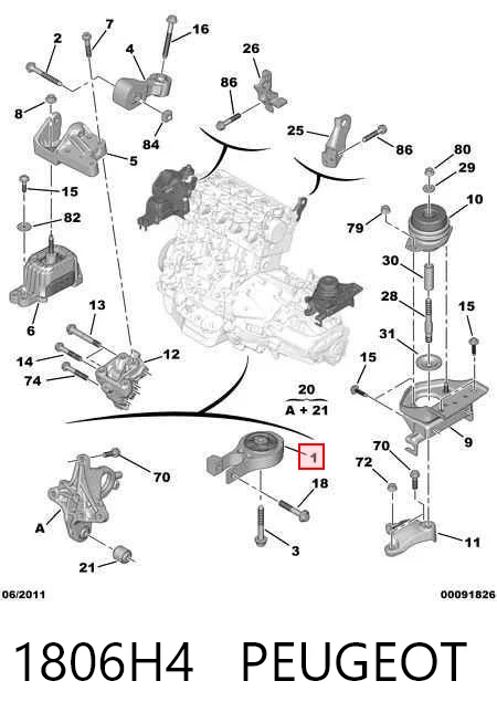 1806H4 Peugeot/Citroen