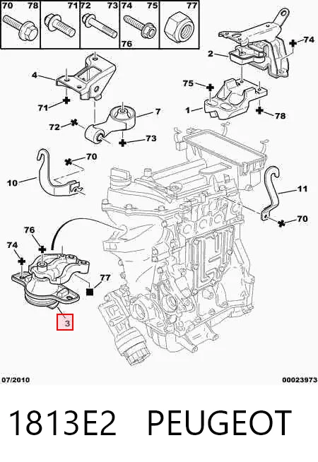 1813E2 Peugeot/Citroen