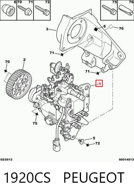 Comprar Bomba de alta presión de combustible Peugeot 106 II 1 a bajo precio