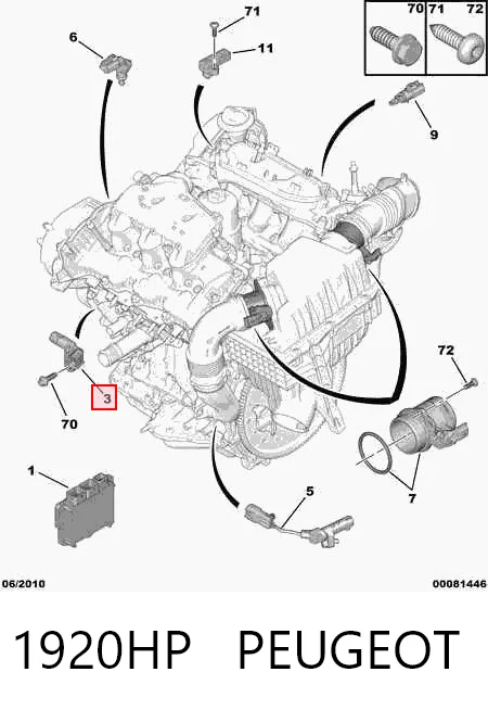 Comprar AS5715 Autlog Sensor de posición del árbol de levas