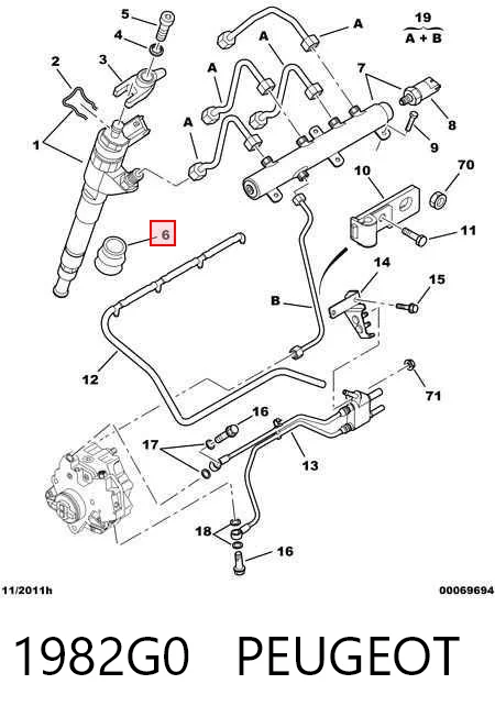 Kit de reparación del inyector para Iveco Daily 