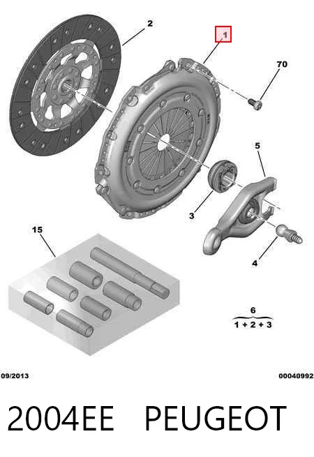 Plato de presión de embrague Citroen Xsara Picasso monovolumen (N68) (2000 - 2010) precio, desde 94,38 EUR