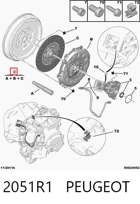 624334909 INA Embrague motor