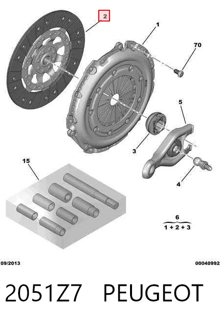 Comprar Kit de embrague Citroen C4  LC a bajo precio