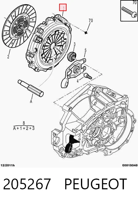 205267 Peugeot/Citroen