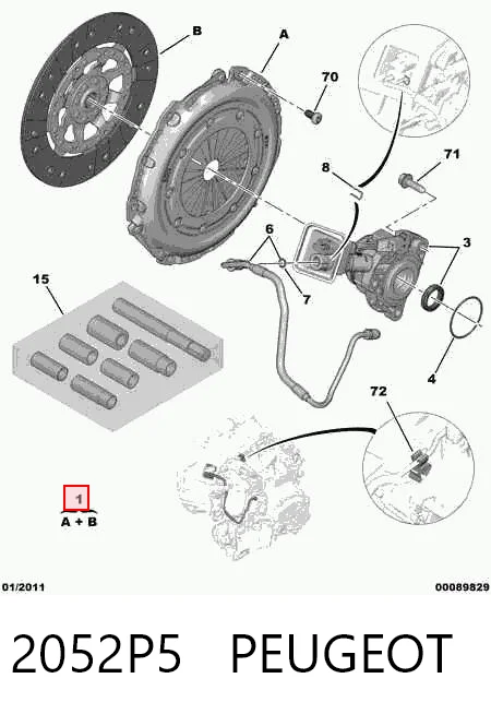 2052P5 Peugeot/Citroen