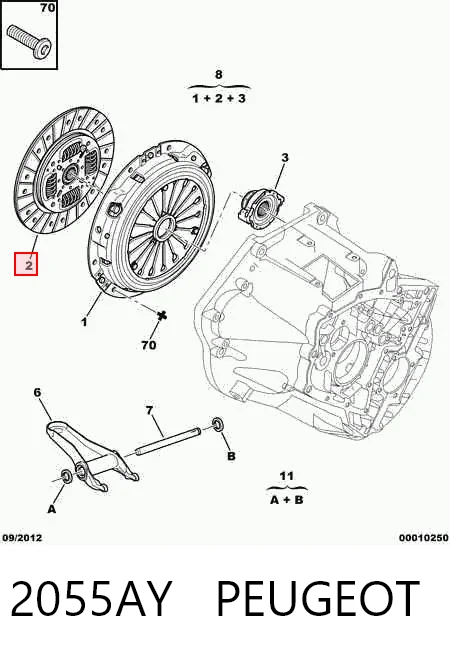 Embrague de disco Citroen Jumper  furgoneta comprar en España