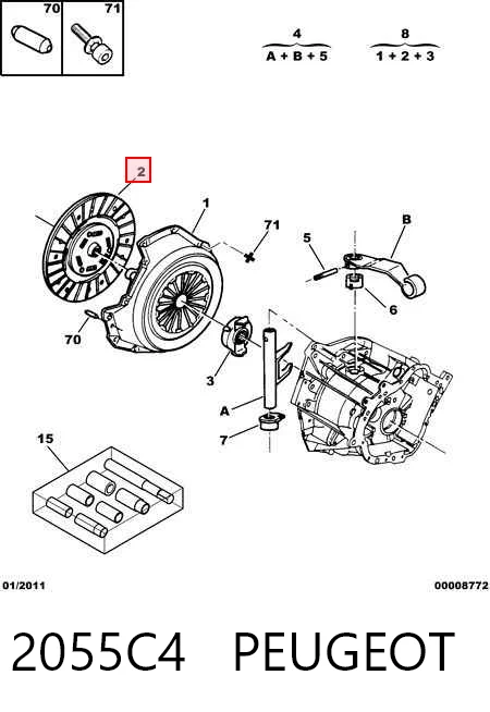 Disco de embrague Citroen ZX hatchback (N2) (1991 - 1997) precio, desde 47,14 EUR