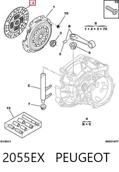 Embrague de disco Mini Cooper hatchback comprar en España