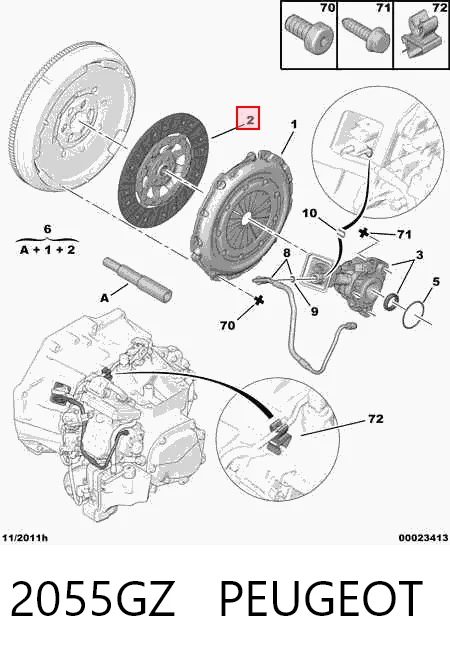 Comprar Disco de embrague Citroen C3 I FC