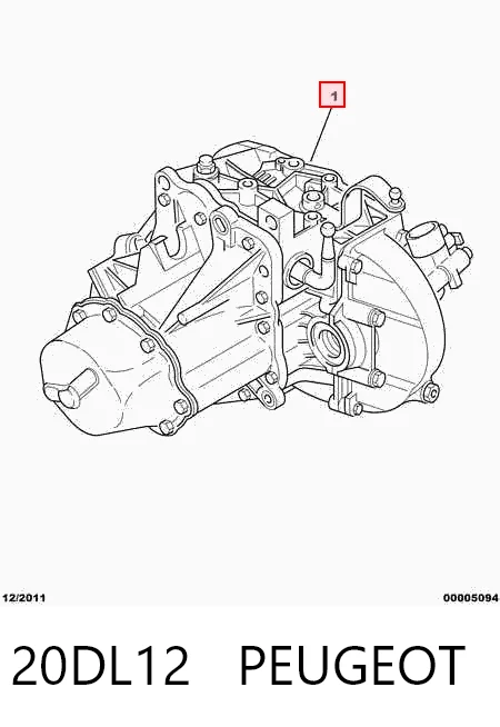 Transimisión manual para Citroen ZX  N2