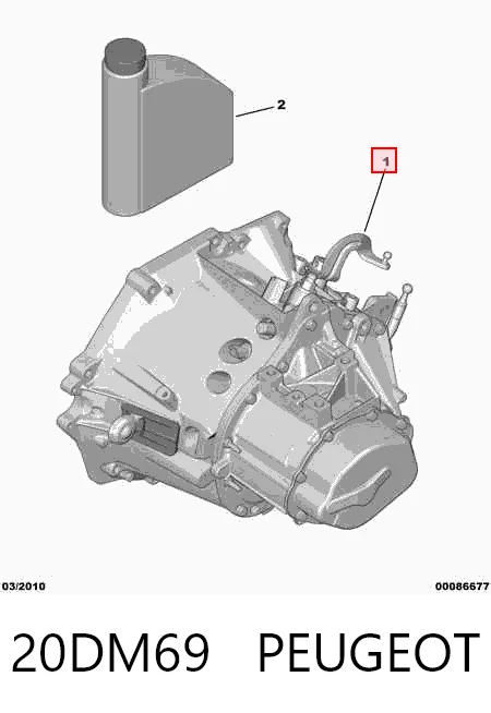 Transimisión manual para Citroen Berlingo  MF
