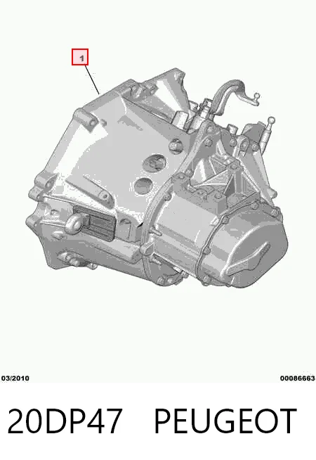 Transimisión manual para Citroen Berlingo  MF
