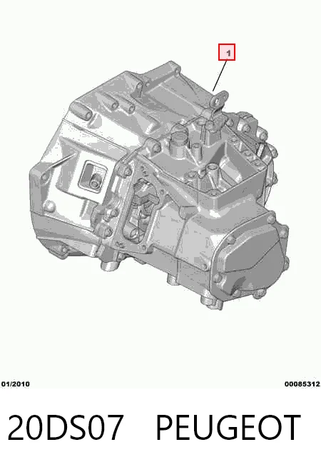 Transmisión automática para Peugeot 308 I 4A, 4C