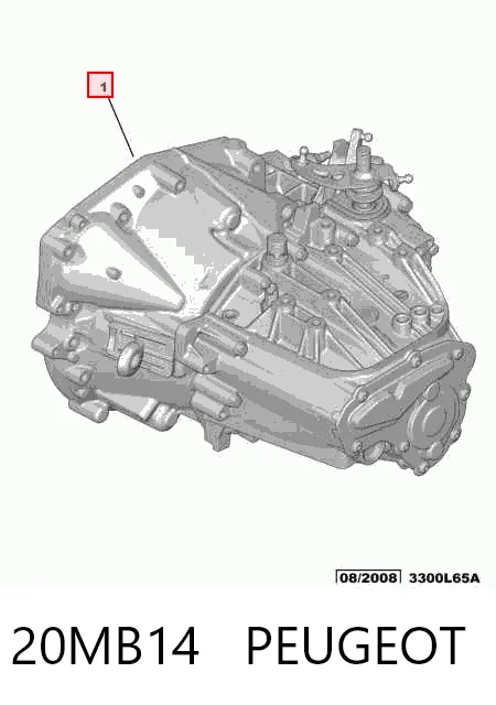 Caja de cambios manual Peugeot 407 