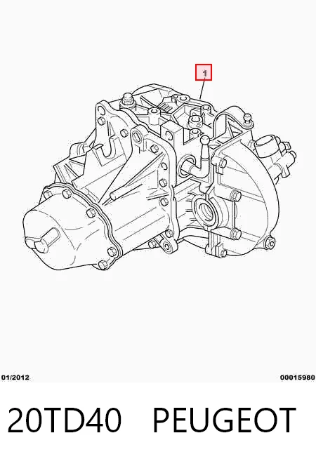 Caja de cambios manual Citroen Xsara 