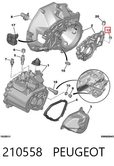 210558 Peugeot/Citroen
