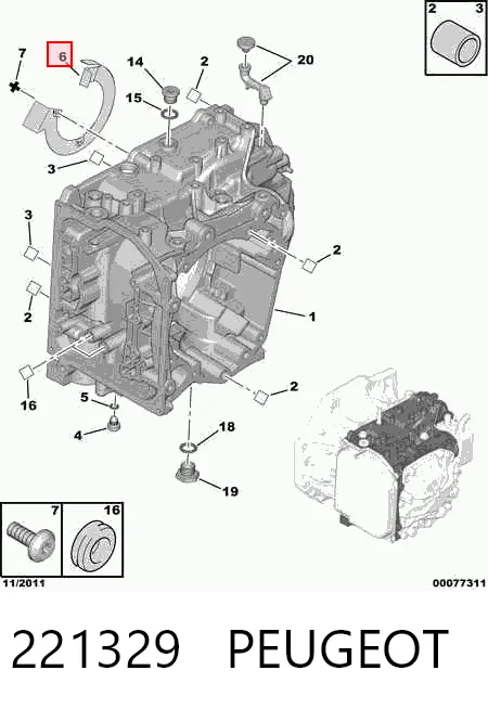 221329 Peugeot/Citroen