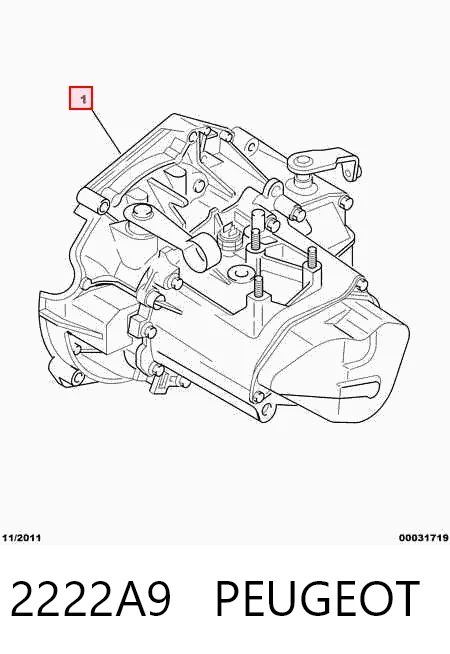  Caja de cambios Citroen Saxo 
