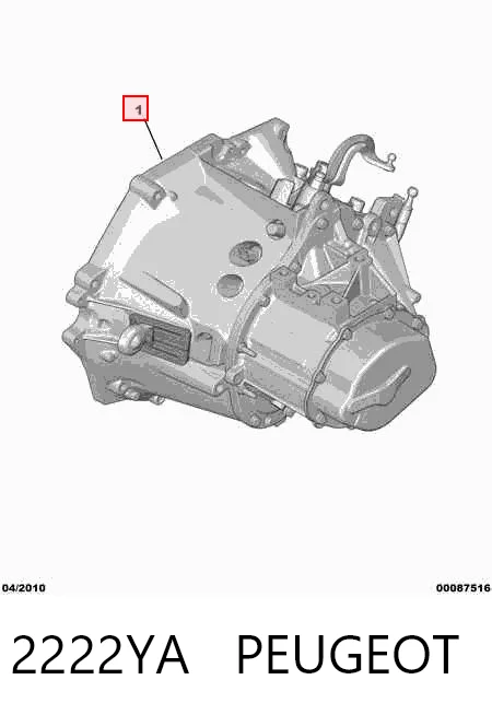 Transimisión manual para Peugeot 308 CC 4B