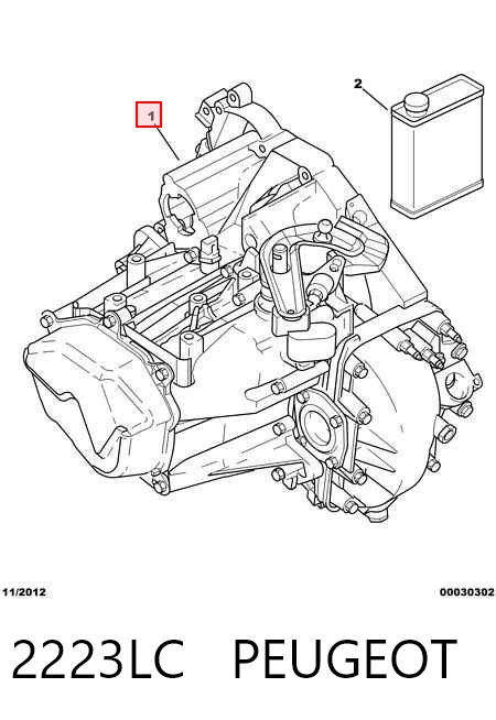 2223LC Peugeot/Citroen