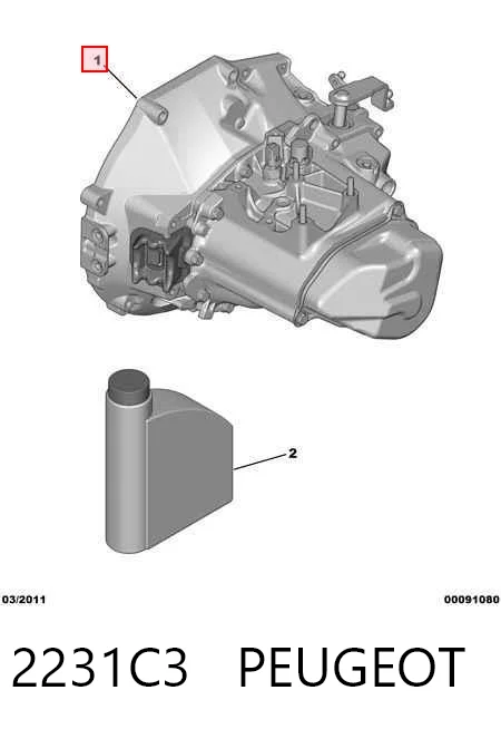 2231C3 Peugeot/Citroen