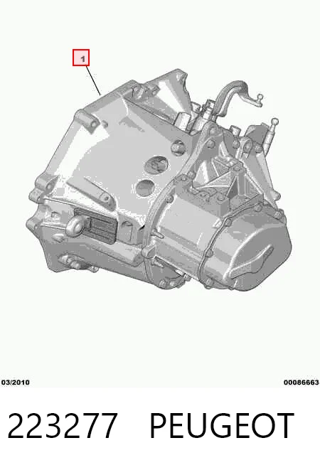  Caja de cambios Citroen C4 1