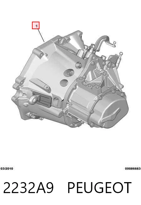 Caja de cambios manual Citroen C4 I