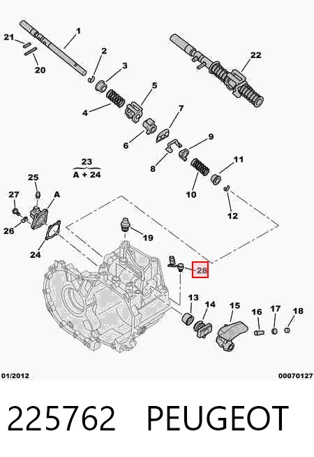Comprar Interruptor de marcha atrás Mitsubishi Outlander III GF, GG