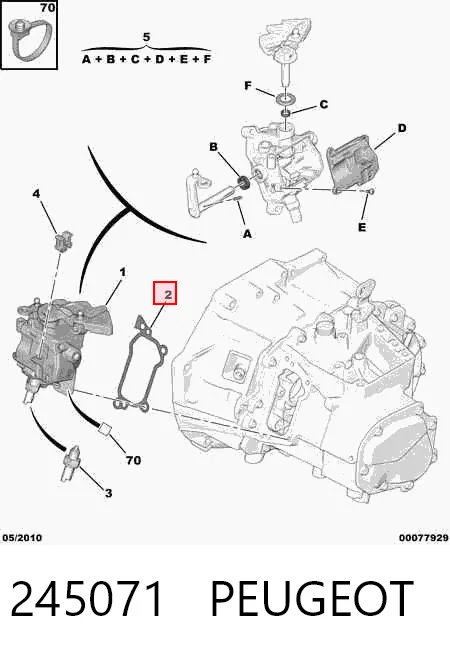 245071 Peugeot/Citroen