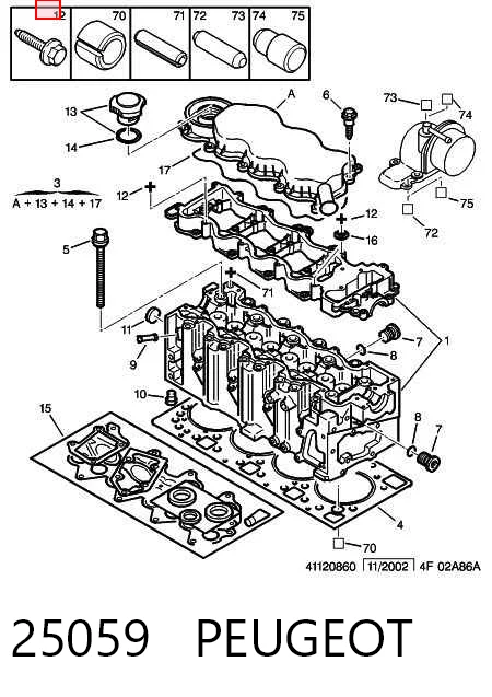25059 Peugeot/Citroen
