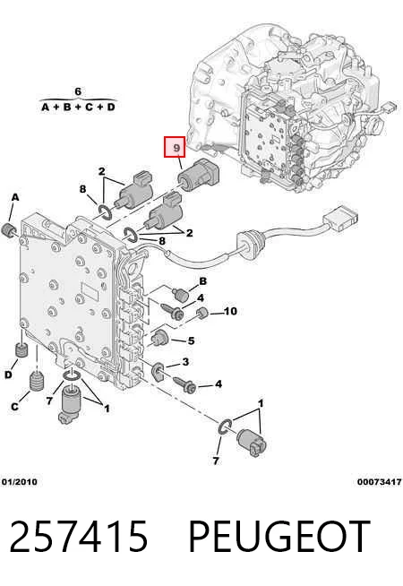257415 Peugeot/Citroen