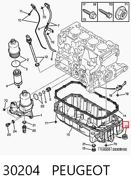 30204 Peugeot/Citroen
