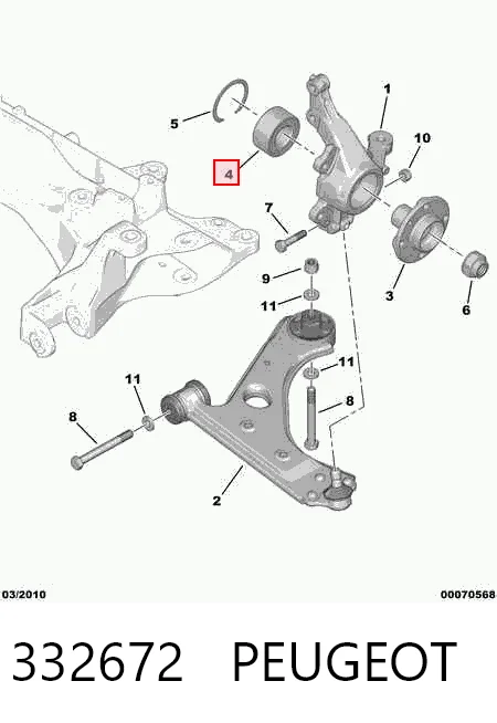 332672 Peugeot/Citroen
