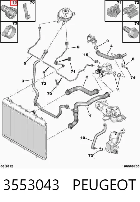 Comprar Tapón del radiador 626 IV GE