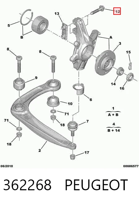362268 Peugeot/Citroen