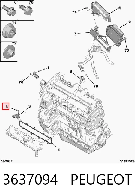 3637094 Peugeot/Citroen