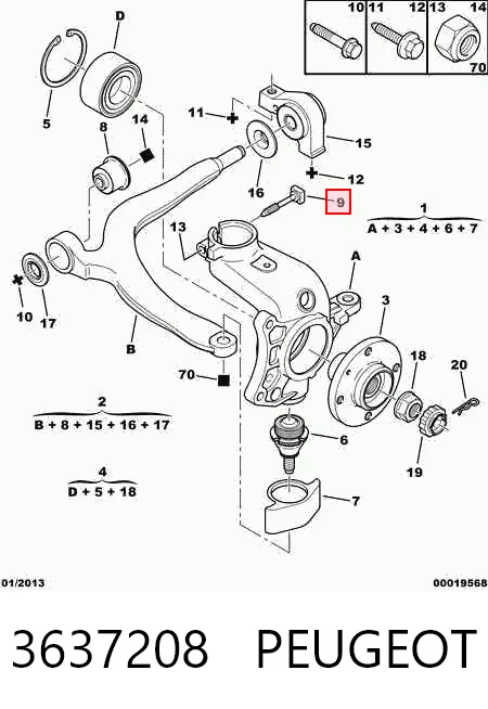 3637208 Peugeot/Citroen