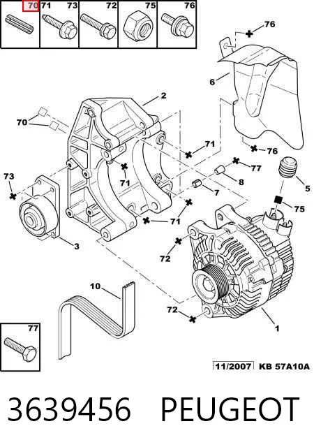 3639456 Peugeot/Citroen