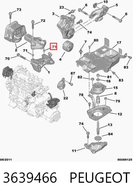 3639466 Peugeot/Citroen
