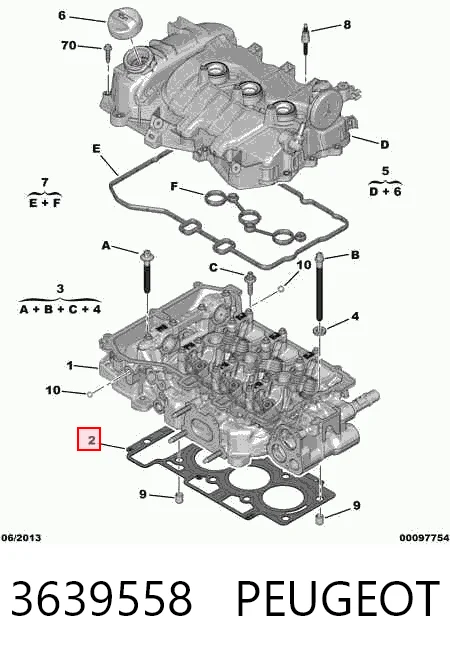 Comprar Junta de culata Citroen C-Elysee  