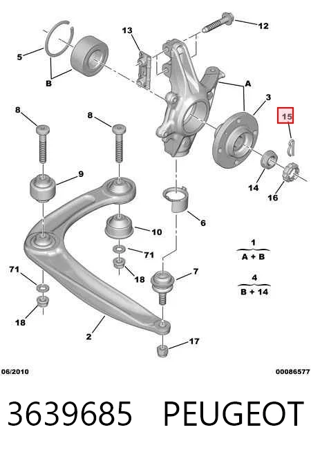 3639685 Peugeot/Citroen