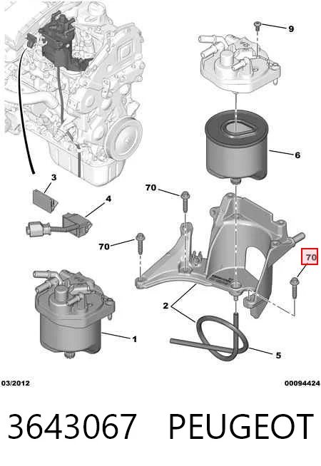Comprar Botón de emergencia Peugeot 301   a bajo precio