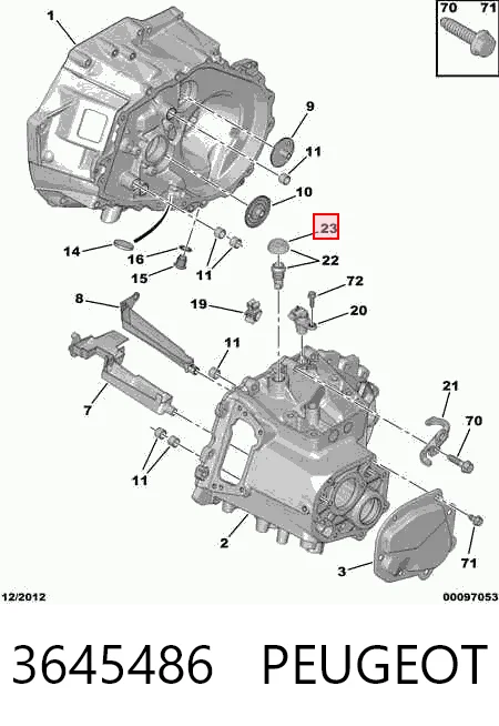 3645486 Peugeot/Citroen