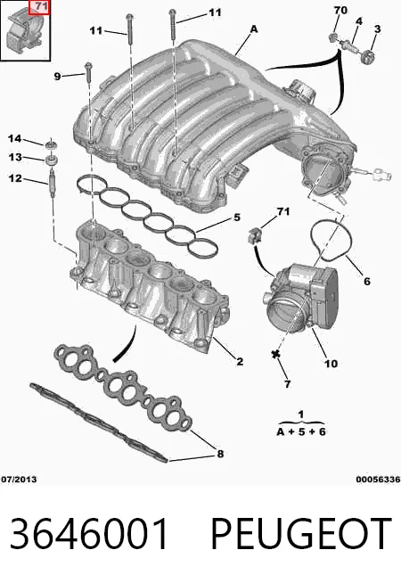 3646001 Peugeot/Citroen