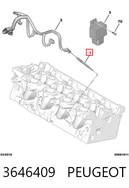Bujía de precalentamiento Ford C-Max  monovolumen comprar en España