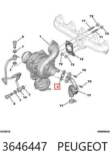 3646447 Peugeot/Citroen