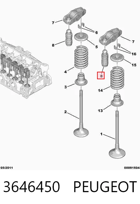 Taqués para Citroen C2  (JM)