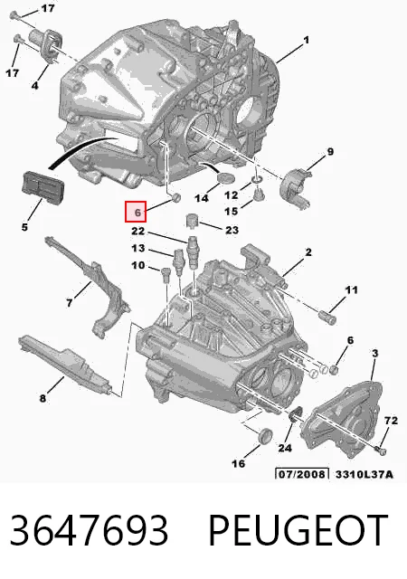 3647693 Peugeot/Citroen